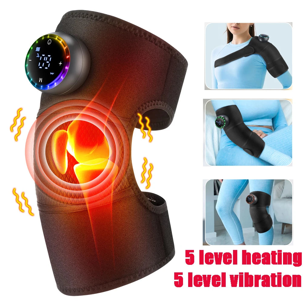 Electric Vibrating Massager for Knees and Elbows
