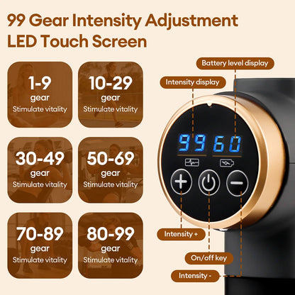 Professional High-Performance Percussion Muscle Massager