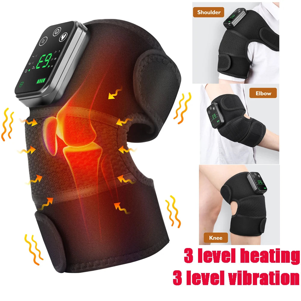 Electric Vibrating Massager for Knees and Elbows