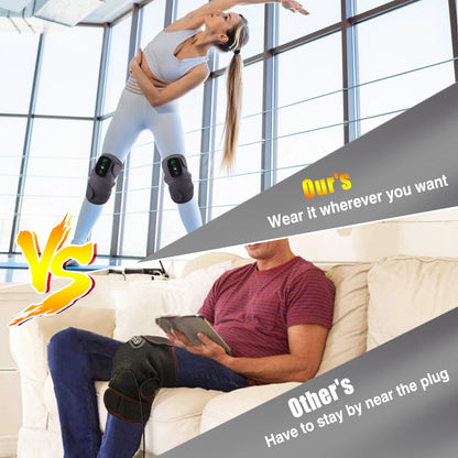 Electric Vibrating Massager for Knees and Elbows