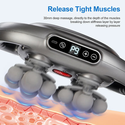 22-Head High-Frequency Body Massage Gun