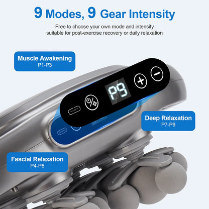 22-Head High-Frequency Body Massage Gun