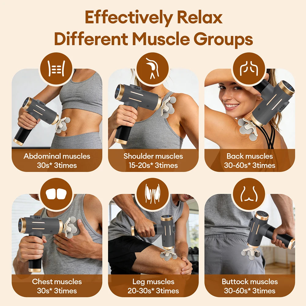 Professional High-Performance Percussion Muscle Massager