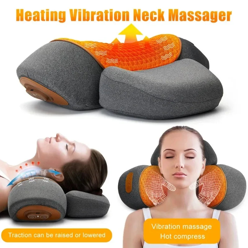 3D Heated Electric Neck & Shoulder Massager