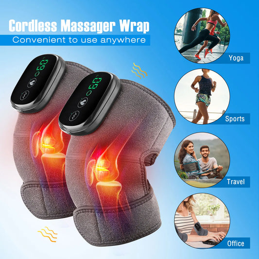 Electric Vibrating Massager for Knees and Elbows