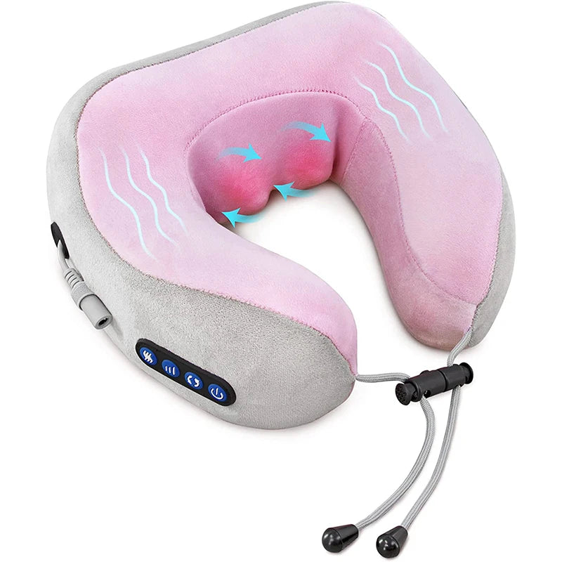 U-Shaped Electric Neck Massager 3D Shiatsu