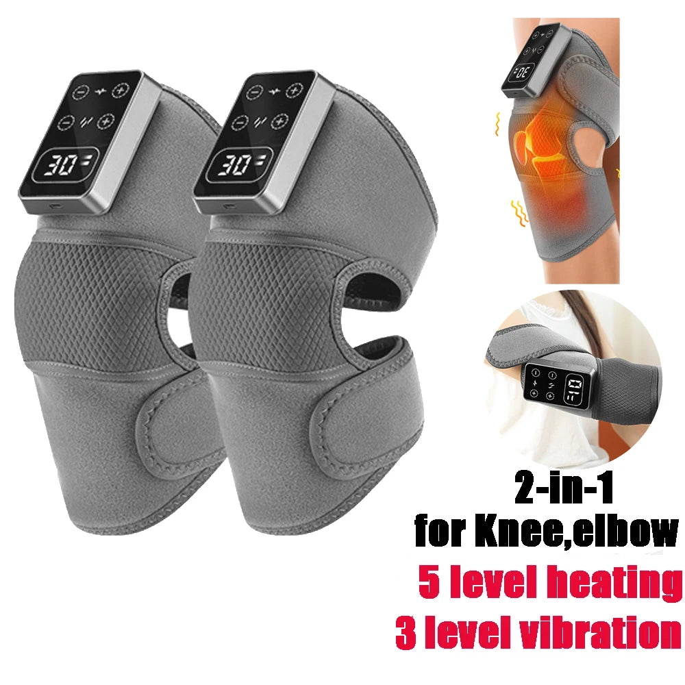 Electric Vibrating Massager for Knees and Elbows