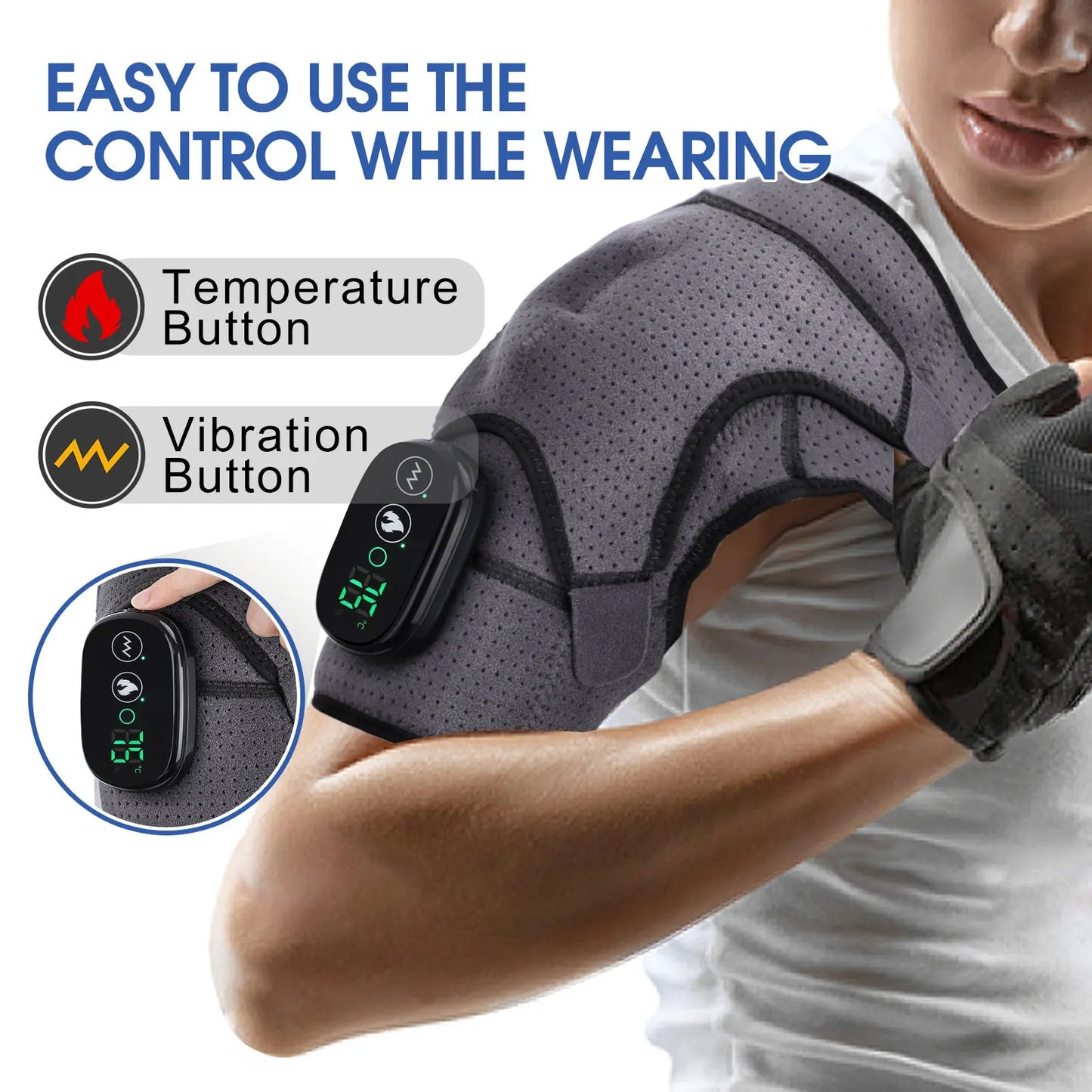 Premium Heated Shoulder Brace