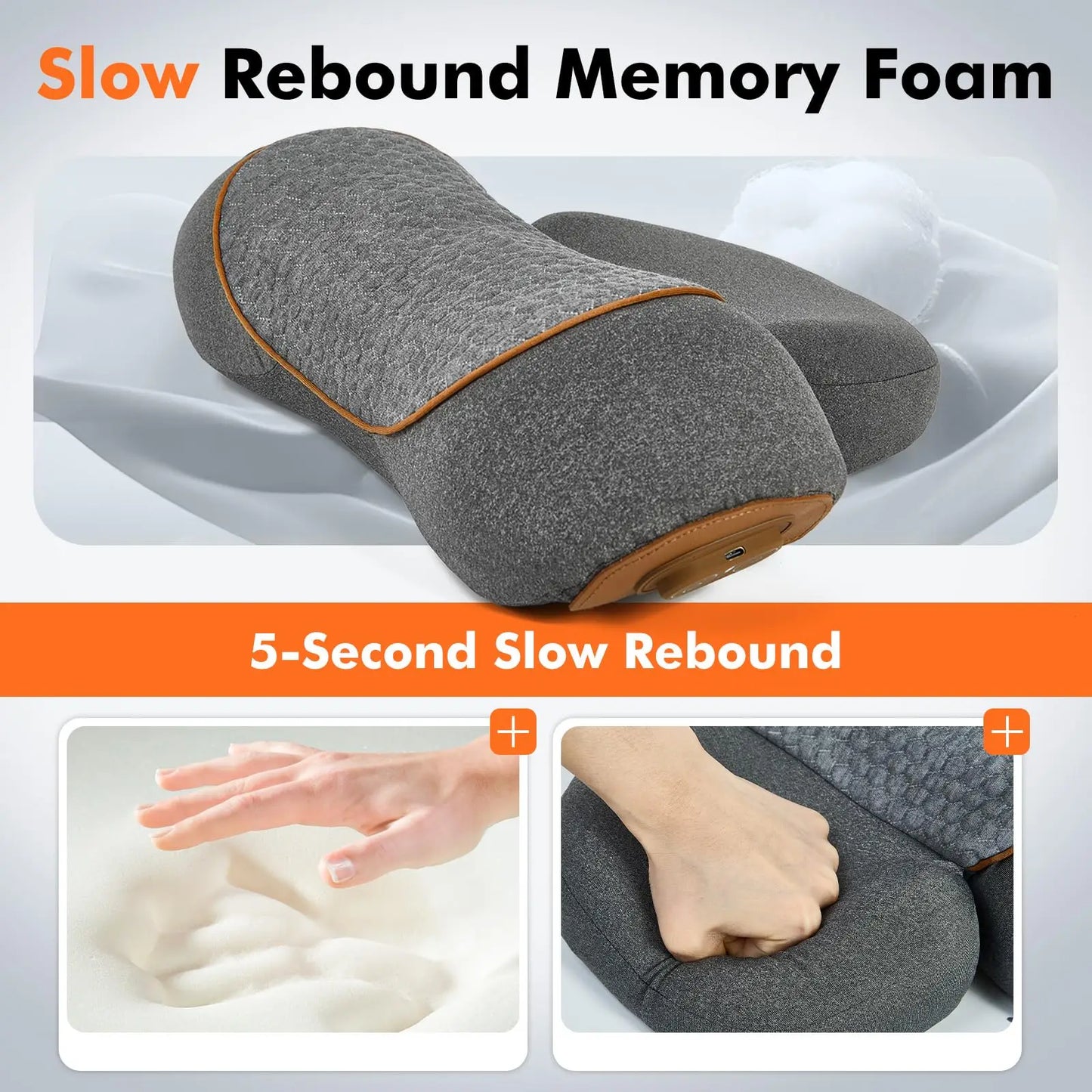 3D Heated Electric Neck & Shoulder Massager